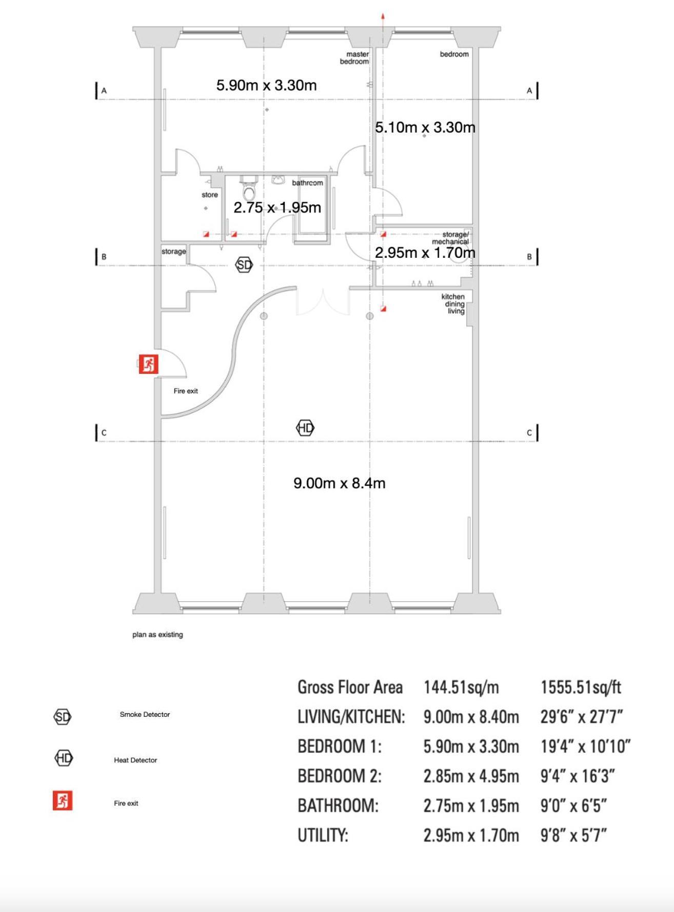 פורט גלאזגו Loft Apartment מראה חיצוני תמונה